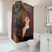 Rideaux De Douche Revue Photoplay de 1920 (En situation)