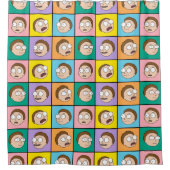 Rideaux De Douche RICK ET MORTY™ | Morty's Moods (Devant)