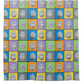 Rideaux De Douche RICK ET MORTY™ | Rick's Moods (Devant)