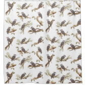 Rideaux De Douche Rire Kookaburra Eucalyptus d'oiseaux australiens (Devant)