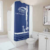 RIDEAUX DE DOUCHE RIVIERA MOTEL (En situation)