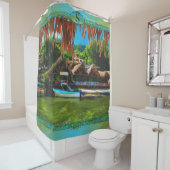 Rideaux De Douche Rivière Mismaloya 0331 (En situation)