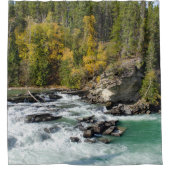 Rideaux De Douche Rivière Serene, fleuve Canadien Fraser (Devant)