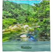 Rideaux De Douche Rivière Vallarta Sud 0366 (Devant)