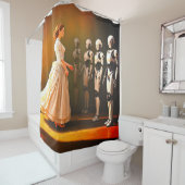 Rideaux De Douche Robots et humains (En situation)