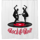 Rideaux De Douche Roche et rouleau (Devant)