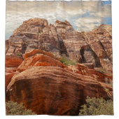 Rideaux De Douche roche rouge (Devant)