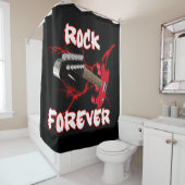 Rideaux De Douche Rock (En situation)