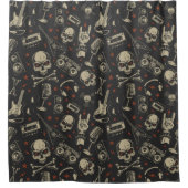 Rideaux De Douche Rock Music (Devant)