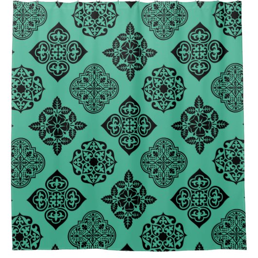 RIDEAUX DE DOUCHE ROCKIN' MOROCCAN (Devant)