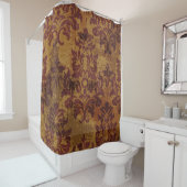 Rideaux De Douche Rococo baroque sans couture motif (En situation)