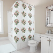 Rideaux De Douche Romance florale (En situation)