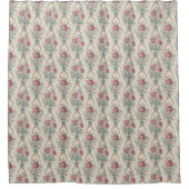Rideaux De Douche Romantic Damask Curtain Pastel Victorian Accent (Devant)
