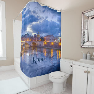 Rideaux De Douche Rome Italie Belle