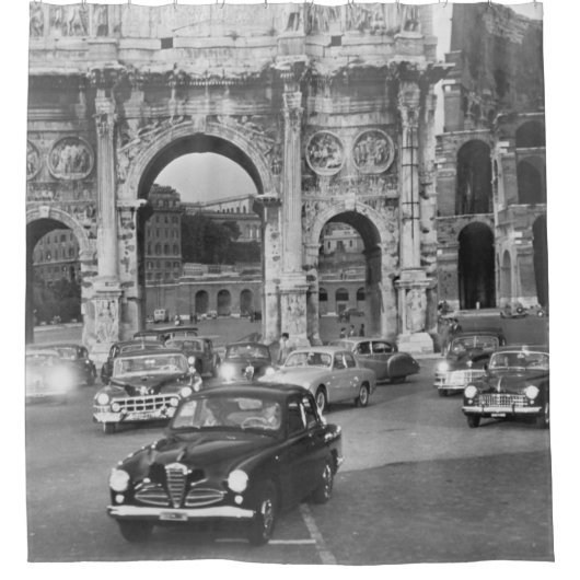 Rideaux De Douche Rome Italyvintage (Devant)