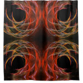 Rideaux De Douche Rompre le cercle de l'art Abstrait (Devant)