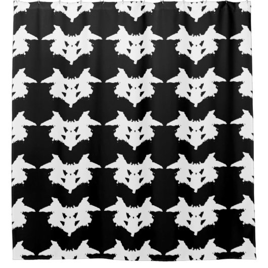 Rideaux De Douche Rorschach Inkblot (Devant)