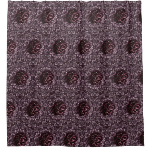 Rideaux De Douche Rosace Mandala  (Devant)