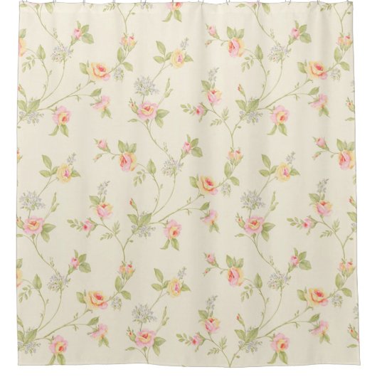 Rideaux De Douche Rose (Devant)