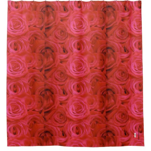 Rideaux De Douche Rose (Devant)