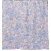 Rideaux De Douche Rose clair et bleu (Devant)