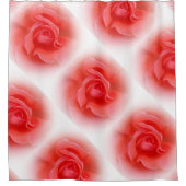 Rideaux De Douche rose de corail rose (Devant)
