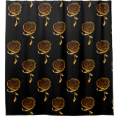 Rideaux De Douche Rose d'or (Devant)