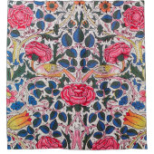 Rideaux De Douche Rose et Bird, William Morris (Devant)