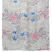 Rideaux De Douche Rose et Larkspur, William Morris (Devant)