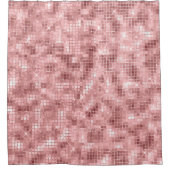 Rideaux De Douche Rose Gold Pailleté Luxe Rose Filleul (Devant)