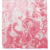 Rideaux De Douche Rose marbré (Devant)