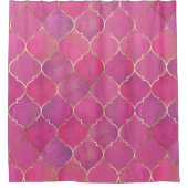 Rideaux De Douche rose marocain (Devant)