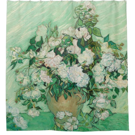 Rideaux De Douche Rose - Vincent van Gogh (Devant)
