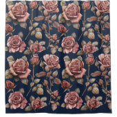 Rideaux De Douche Roses (Devant)