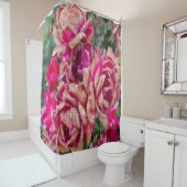Rideaux De Douche Roses antiques (En situation)