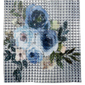 Rideaux De Douche Roses gazés (Devant)