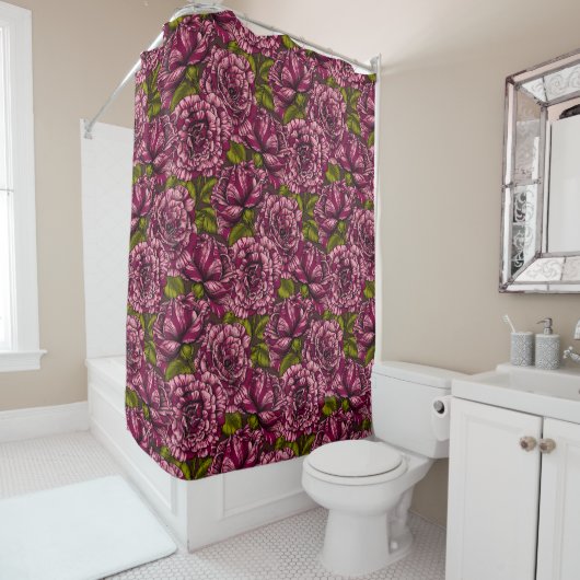 Rideaux De Douche Roses pour vous (En situation)