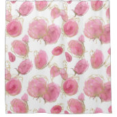 Rideaux De Douche Roses roses (Devant)