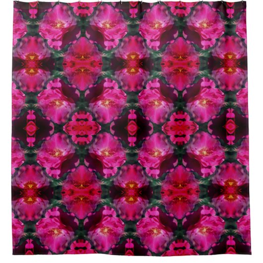 Rideaux De Douche Roses roses rose Abstrait Motif (Devant)