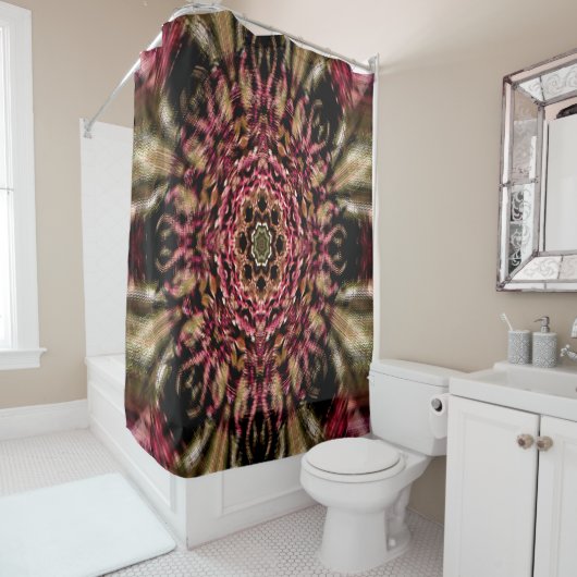 Rideaux De Douche Roue de plaisir..... (En situation)