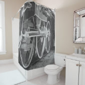 RIDEAUX DE DOUCHE ROUES D'ACIER IV (En situation)