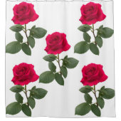 Rideaux De Douche Rouge (Devant)