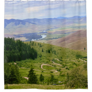 Rideaux De Douche Route sinueuse