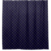 Rideaux De Douche Royal Blue Plaid / Tartan (Devant)