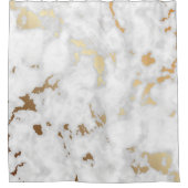 Rideaux De Douche Royal Marbre pierre or (Devant)