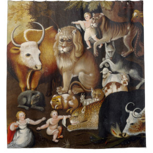 Rideaux De Douche Royaume pacifique Biche animal classique