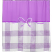 Rideaux de douche Ruban Violet (Devant)