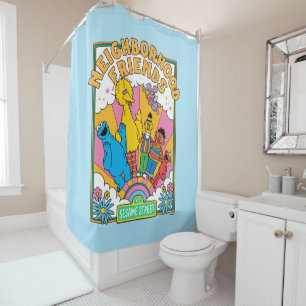 Rideaux De Douche Rue Sésame   Amis de voisinage