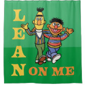 Rideaux De Douche Rue Sésame | Bert & Ernie Lean sur moi (Devant)