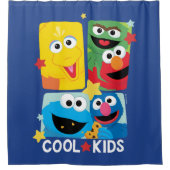 Rideaux De Douche Rue Sésame | Enfants Cool (Devant)